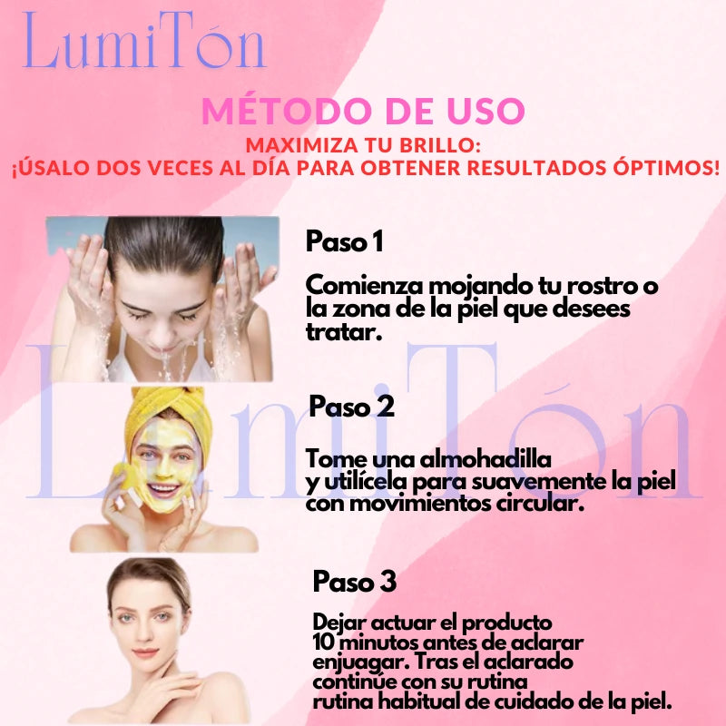 Exfoliantes Faciales LumiTón