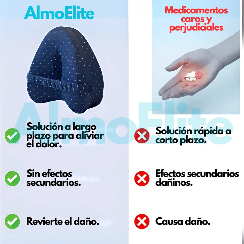 ⏰¡ PROMOCIÓN SOLO POR HOY!⏰ AlmoElite – Almohada entrepiernas