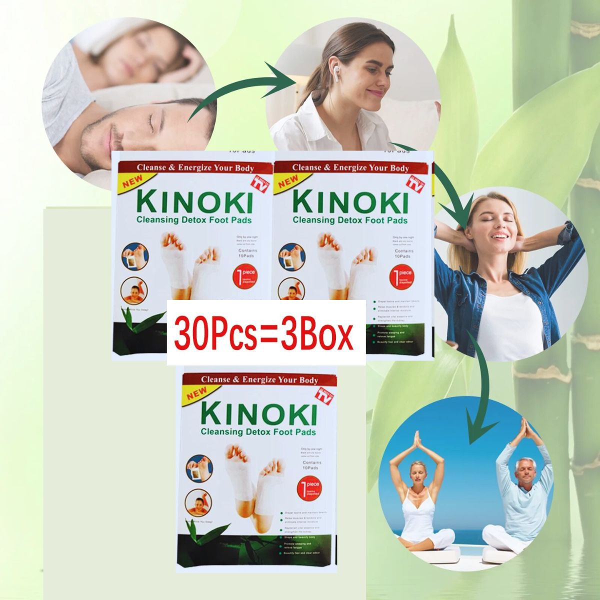Esencia del Bienestar – Parches Detox para los Pies