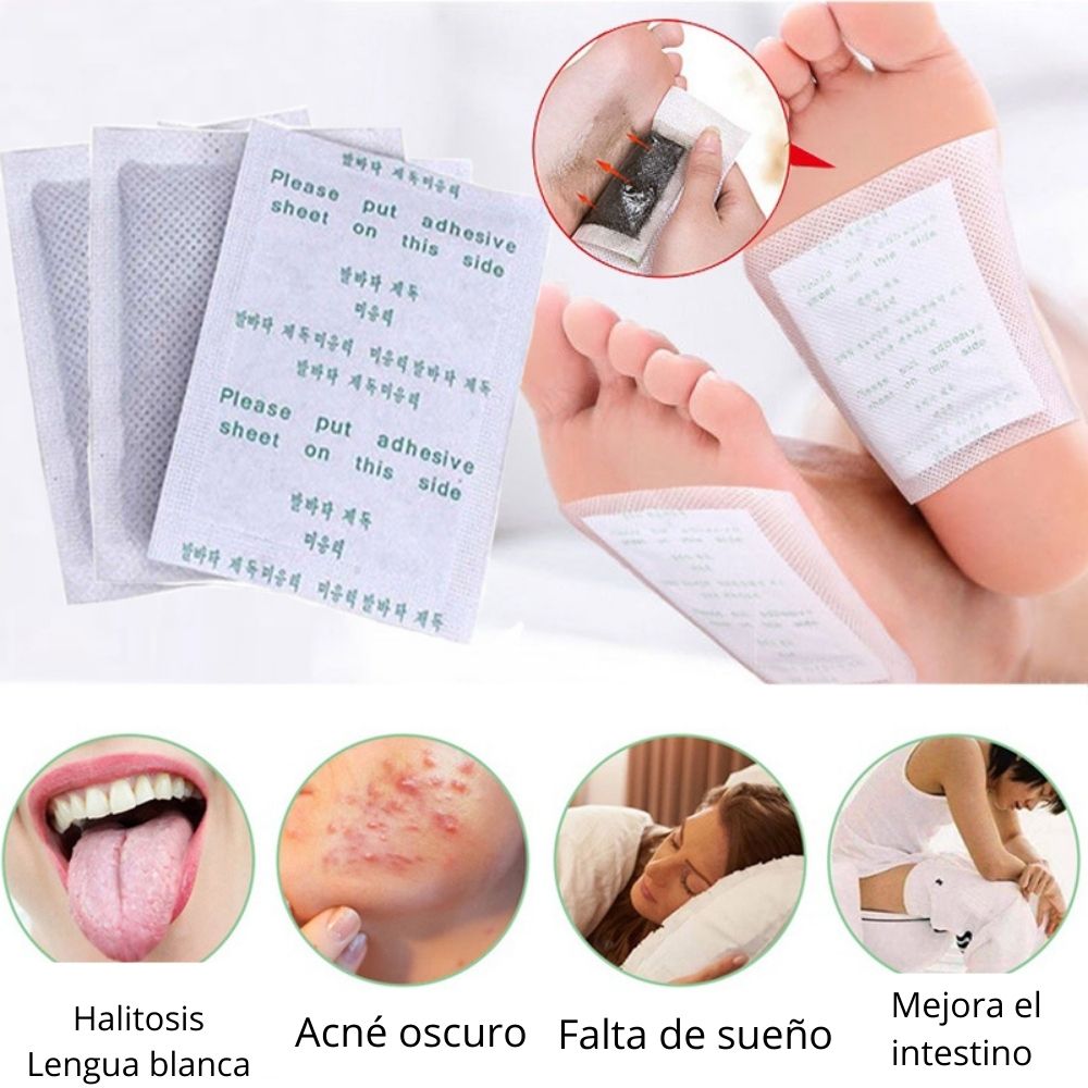 Esencia del Bienestar – Parches Detox para los Pies