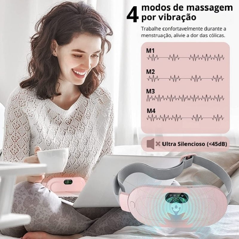 Cinta Eléctrica Anti-Cólicas – Alivio Rápido y Natural para el Dolor Menstrual