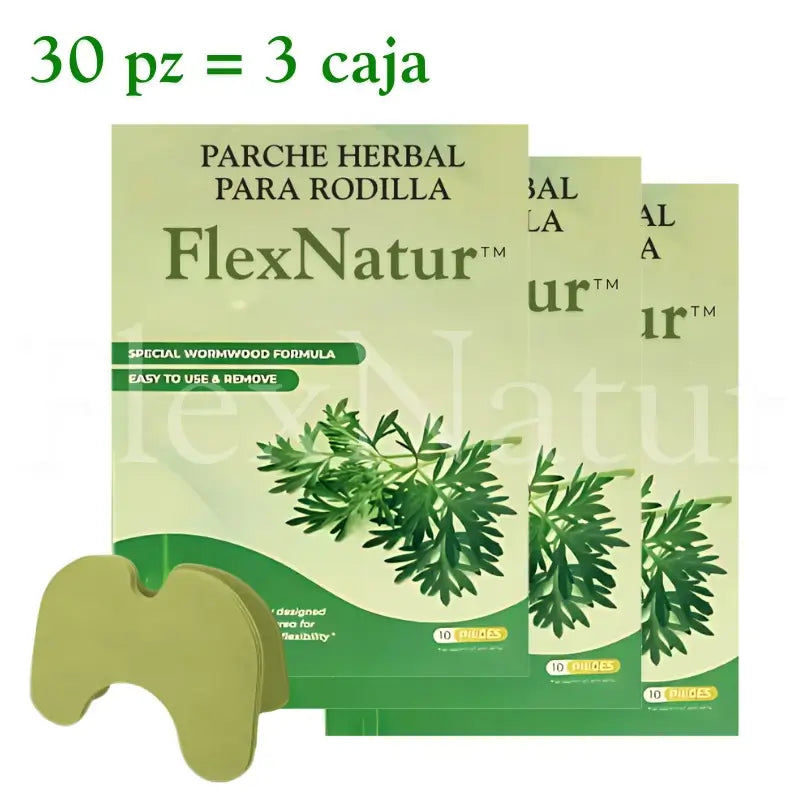 Parches herbales para rodillas FlexNatur™