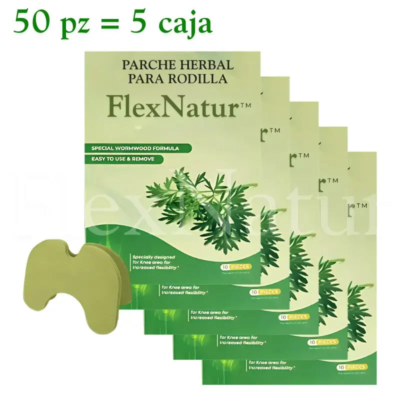 Parches herbales para rodillas FlexNatur™