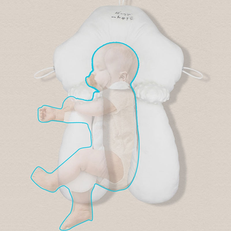 Almohada Anatómica de Cuerpo para Bebés – Sueño Seguro y Cómodo