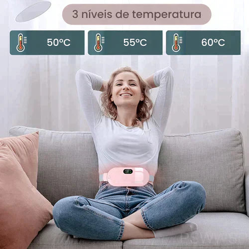 Cinta Eléctrica Anti-Cólicas – Alivio Rápido y Natural para el Dolor Menstrual