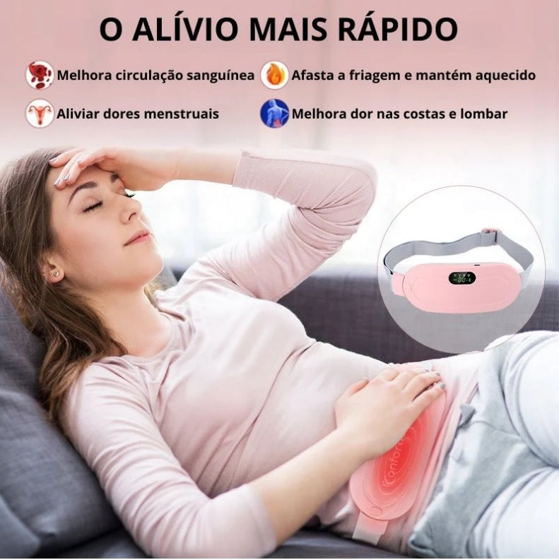 Cinta Eléctrica Anti-Cólicas – Alivio Rápido y Natural para el Dolor Menstrual