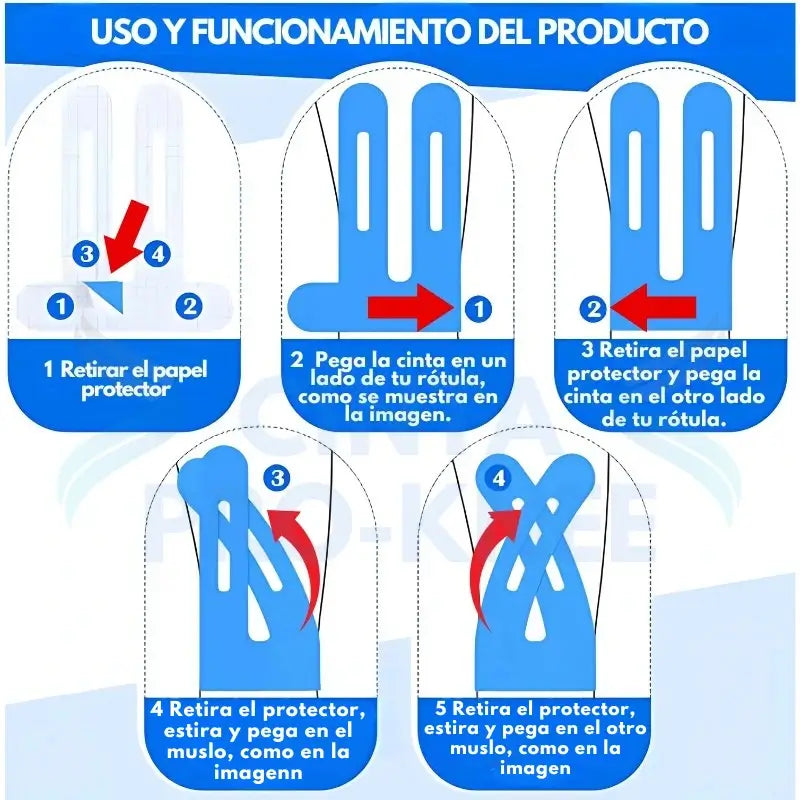 Cinta Pro-Knee - Soporte rodillas