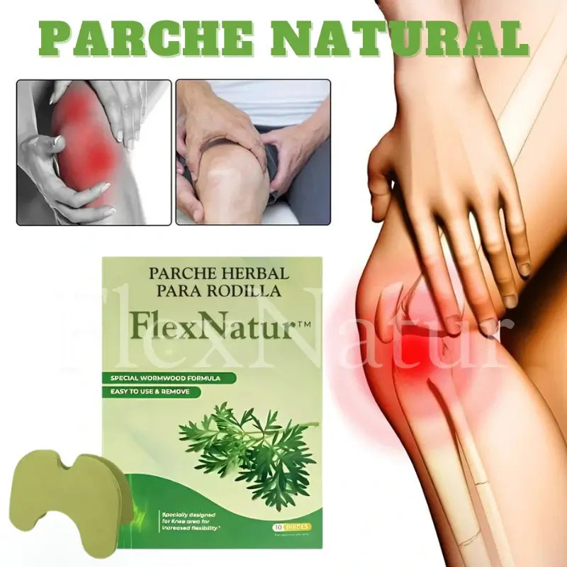Parches herbales para rodillas FlexNatur™