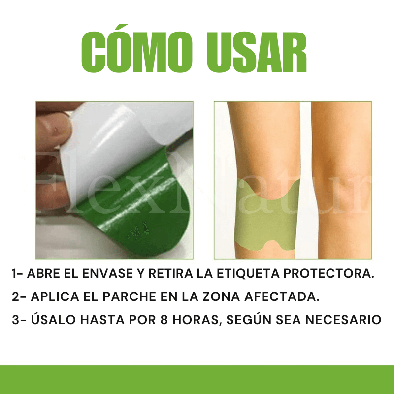 Parches herbales para rodillas FlexNatur™